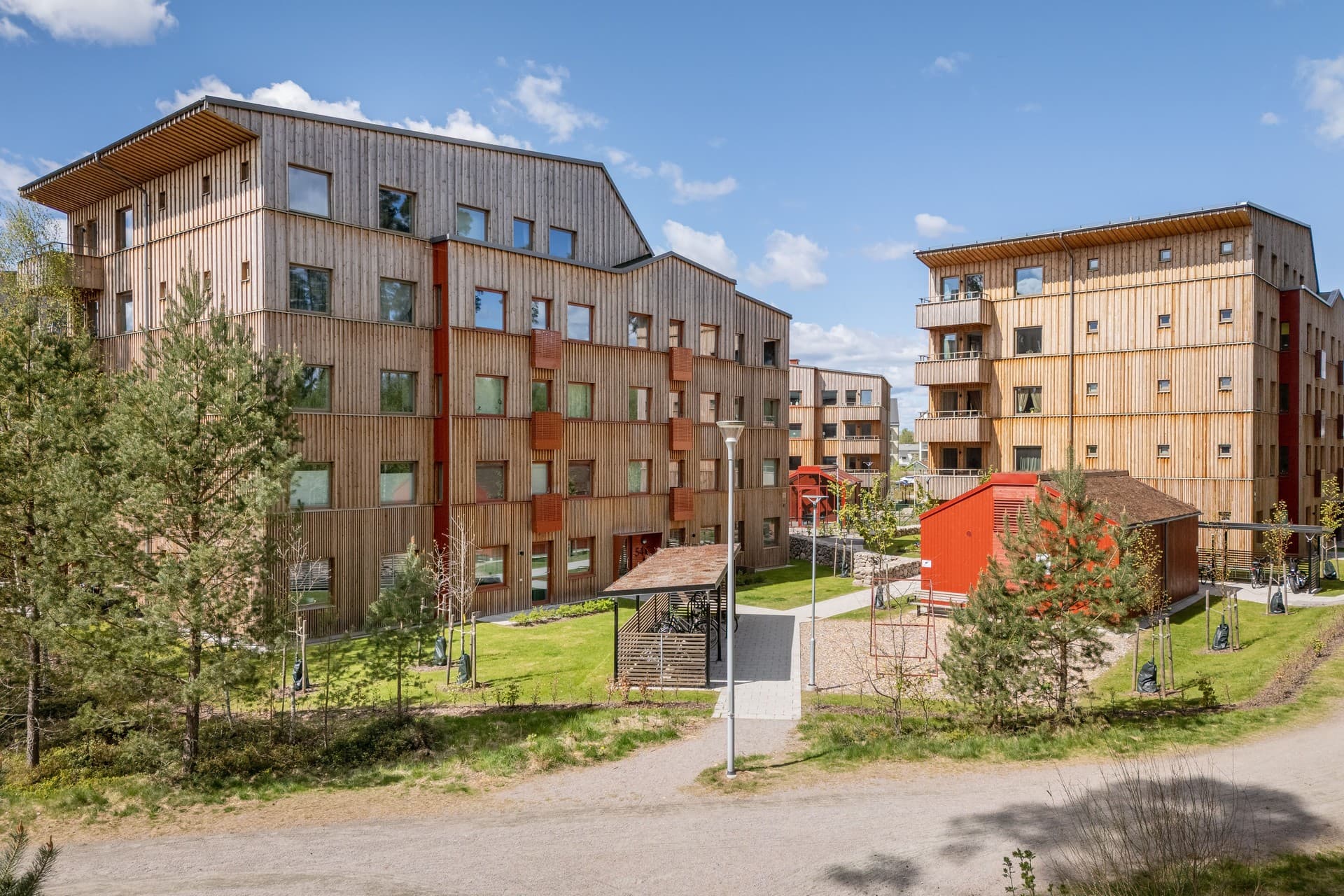 Vikaholmsallén 54D i Växjö