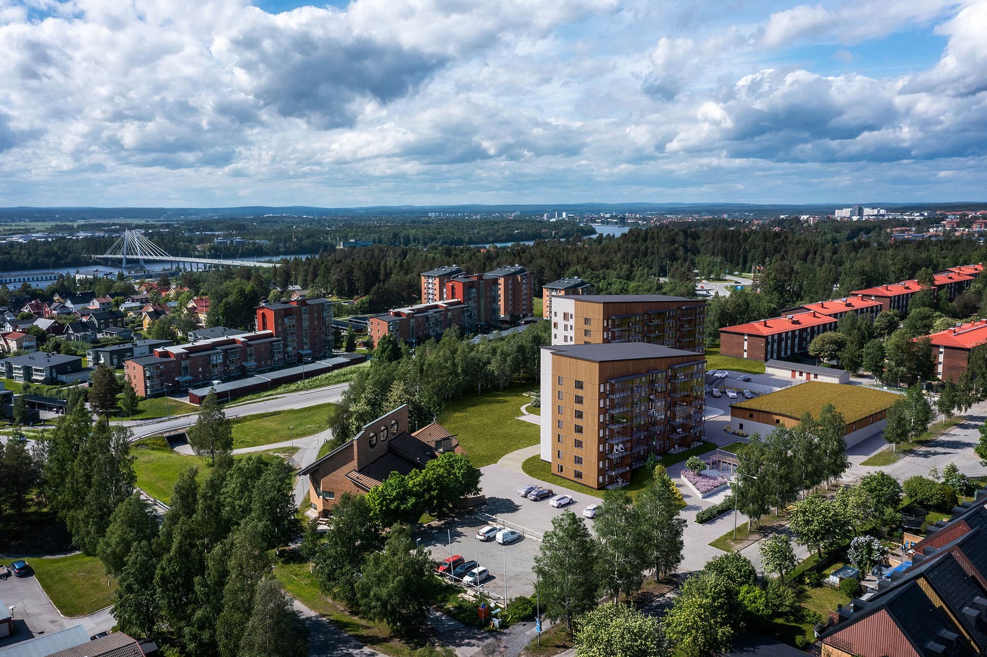 Kvartsvägen 3 B i Umeå