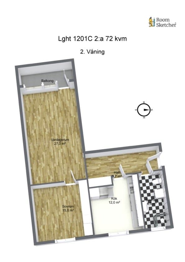 Enehagsvägen i Värnamo