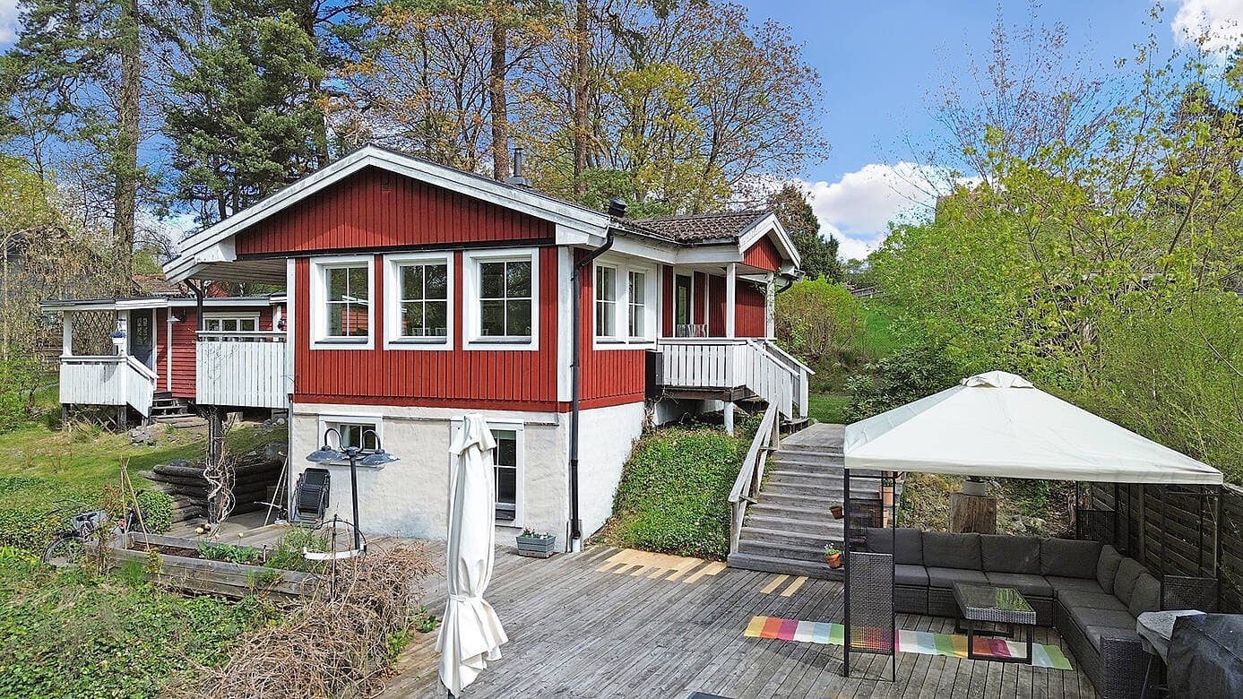 Slottsstigen i Lidingö
