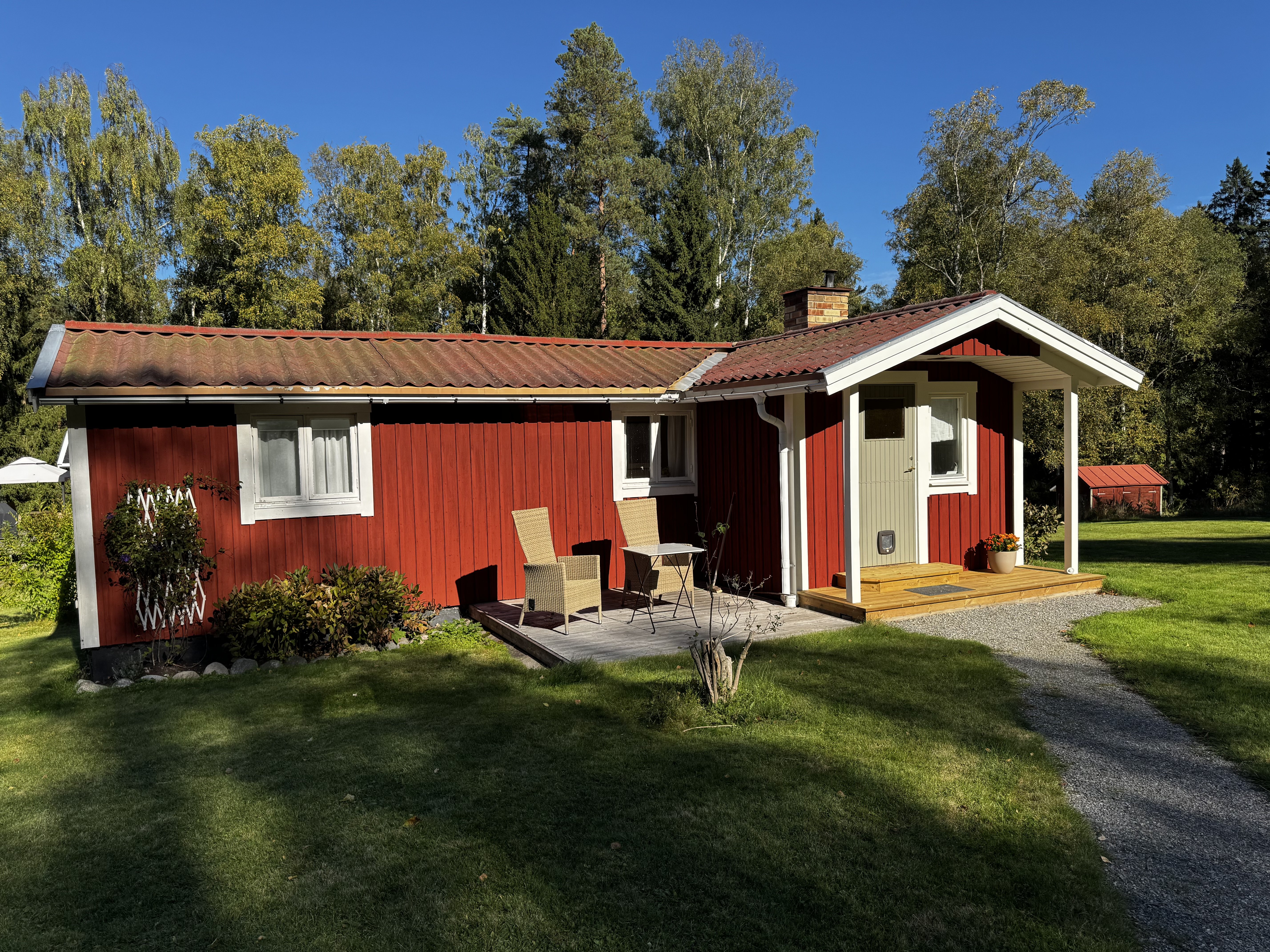 Gamla Brunnsvägen i Ingarö