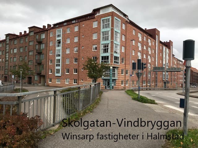 Skolgatan 12 A i Halmstad