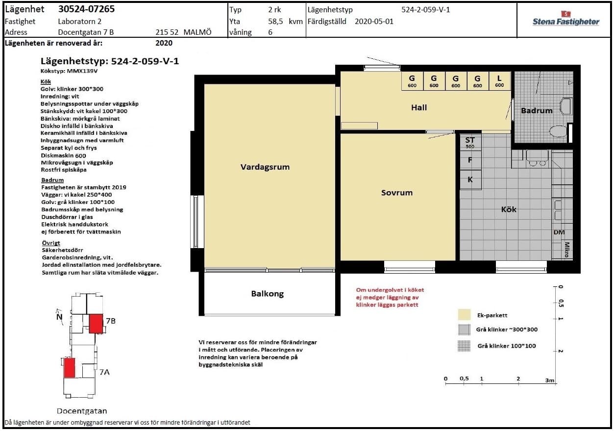 Docentgatan 7B i Malmö