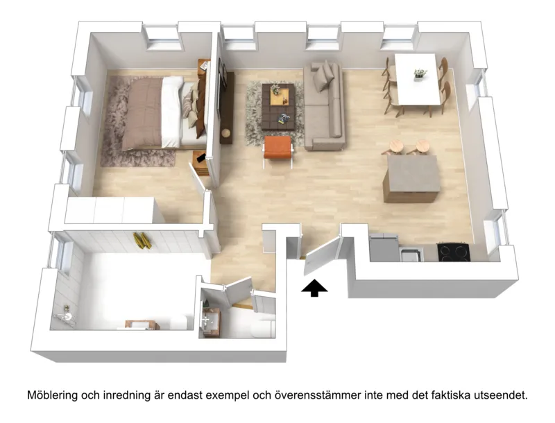 Hotellgatan i Ljusdal