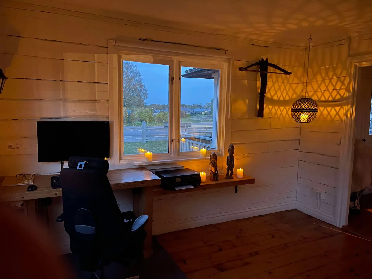 Gummebovägen i Bergkvara