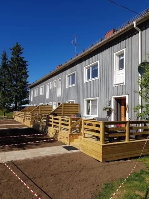 Kyrkallén i Korpilombolo