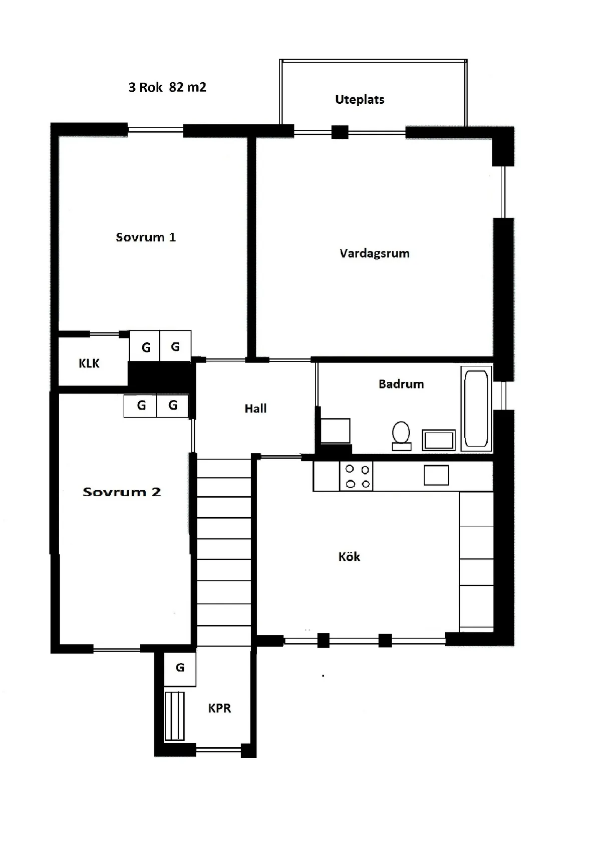 Solbacksvägen i Husum