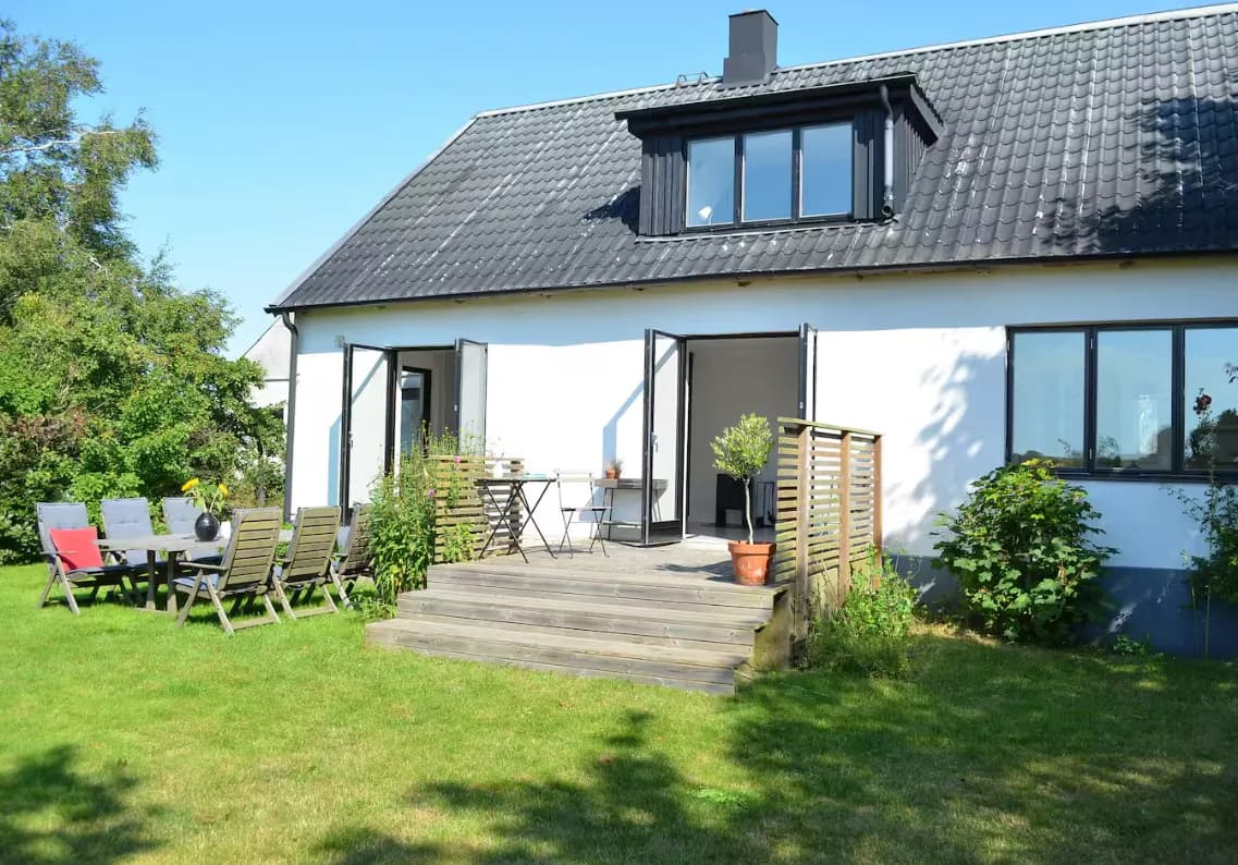 Hagestadborgsvägen i Löderup