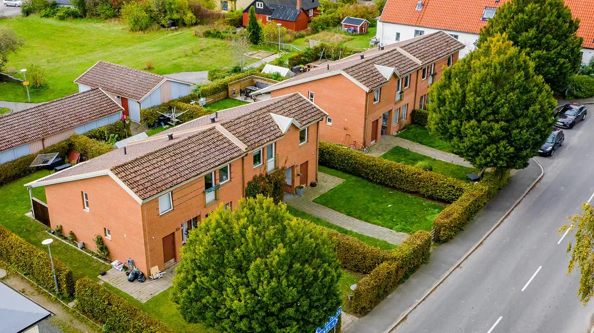 Lantmannavägen i Onslunda