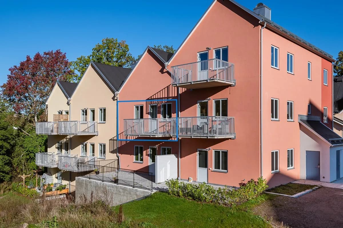 Södra Strandvägen i Mjölby