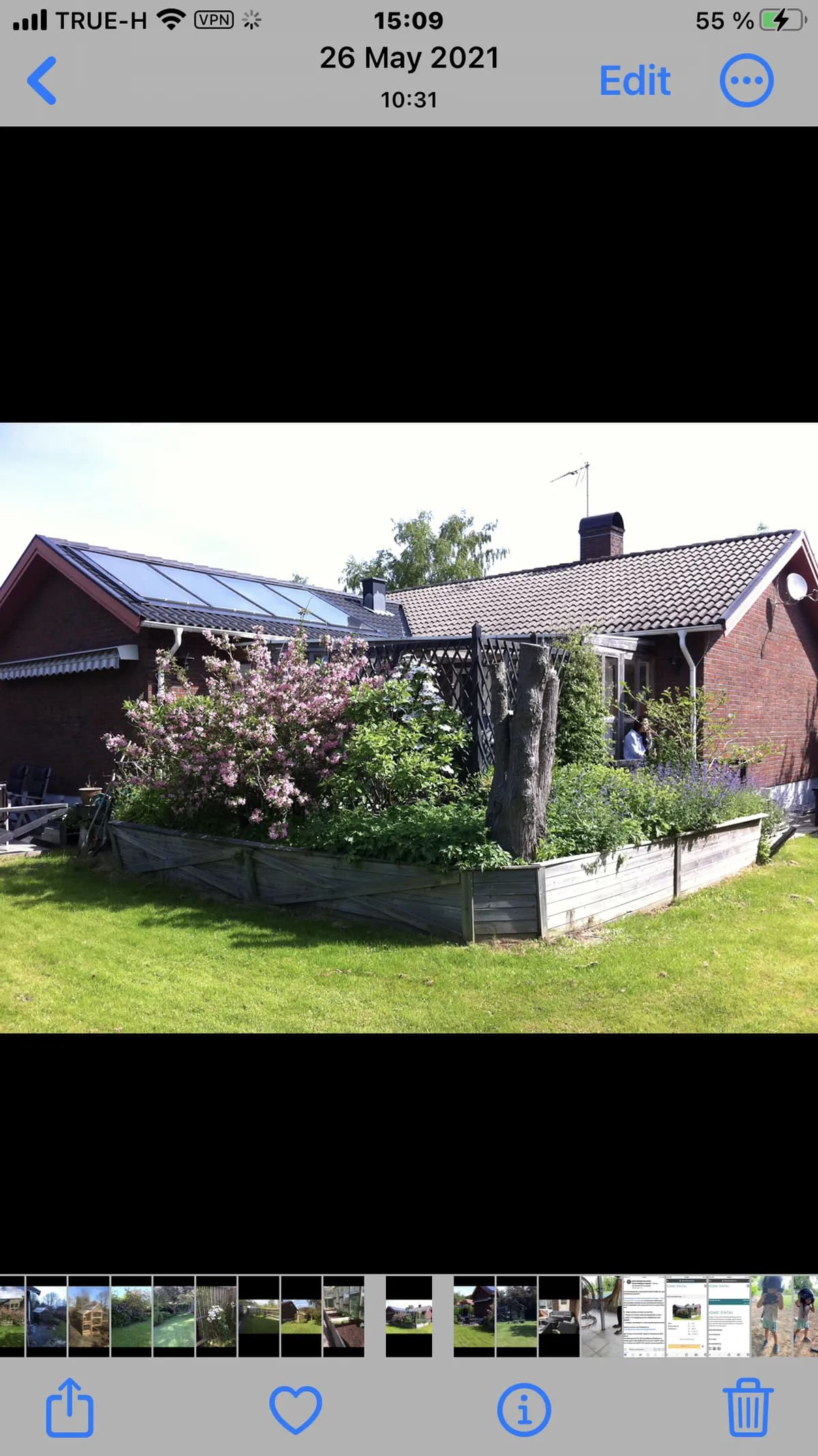 Fjädervägen i Vallda