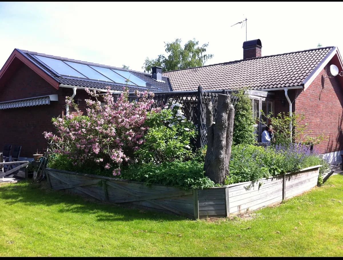 Fjädervägen i Vallda