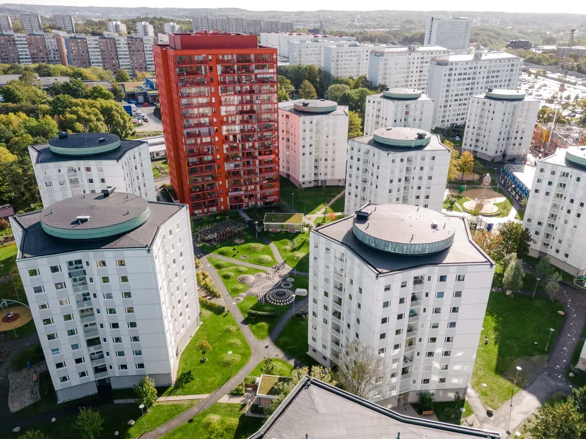 Tamburingatan i Västra frölunda