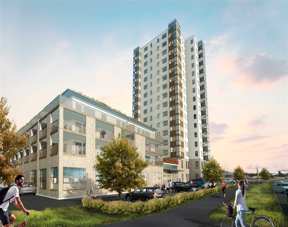Motellvägen 1B i Falkenberg
