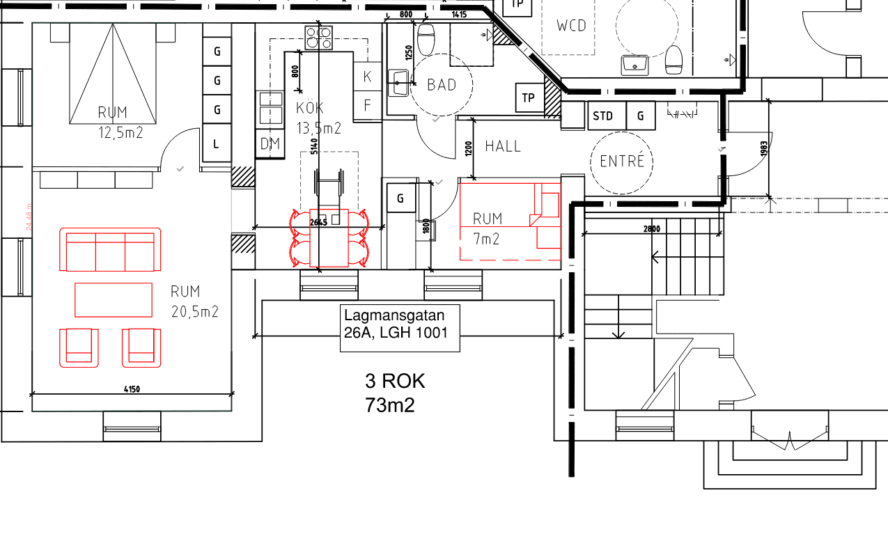 Lagmansgatan 26A i Mjölby