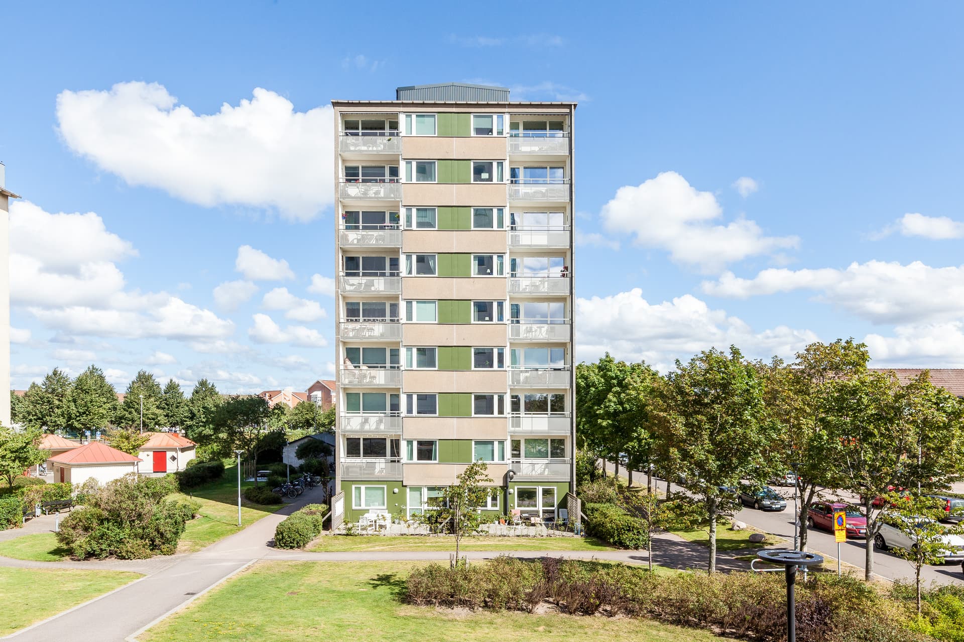 Järnvägsgatan 10 B i Halmstad