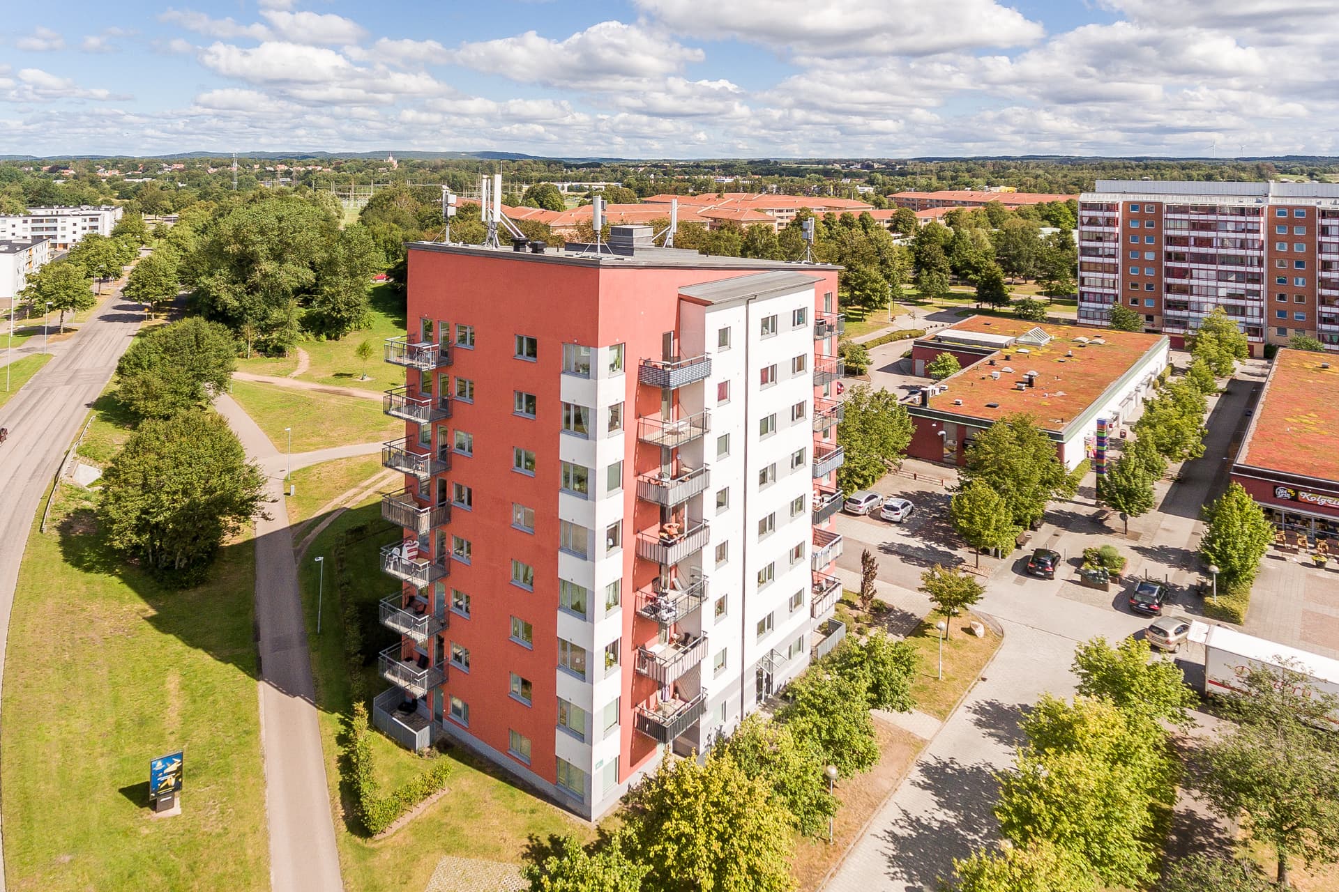 Grönevångs Torg 1 i Halmstad