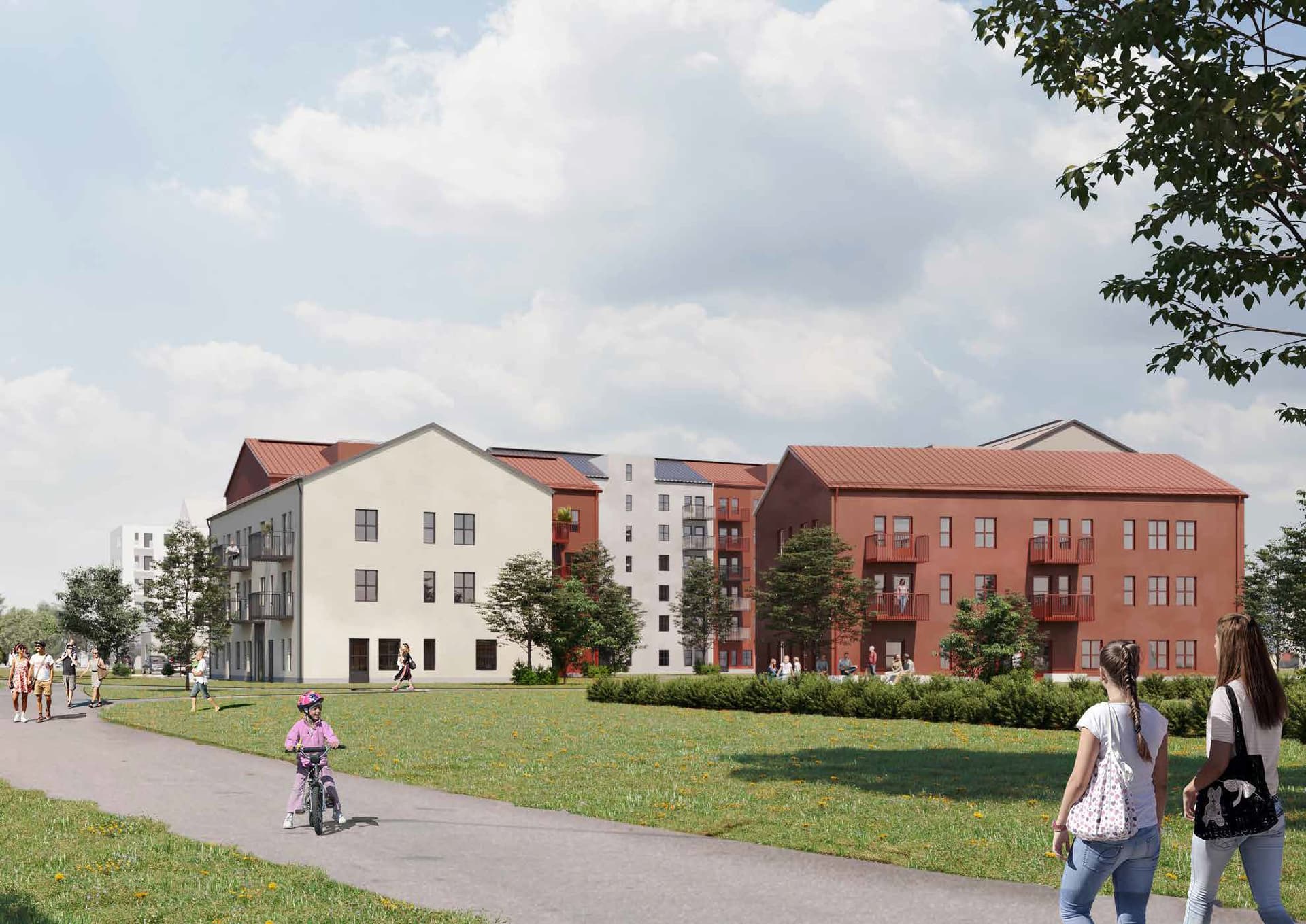 Flädergatan i enköping