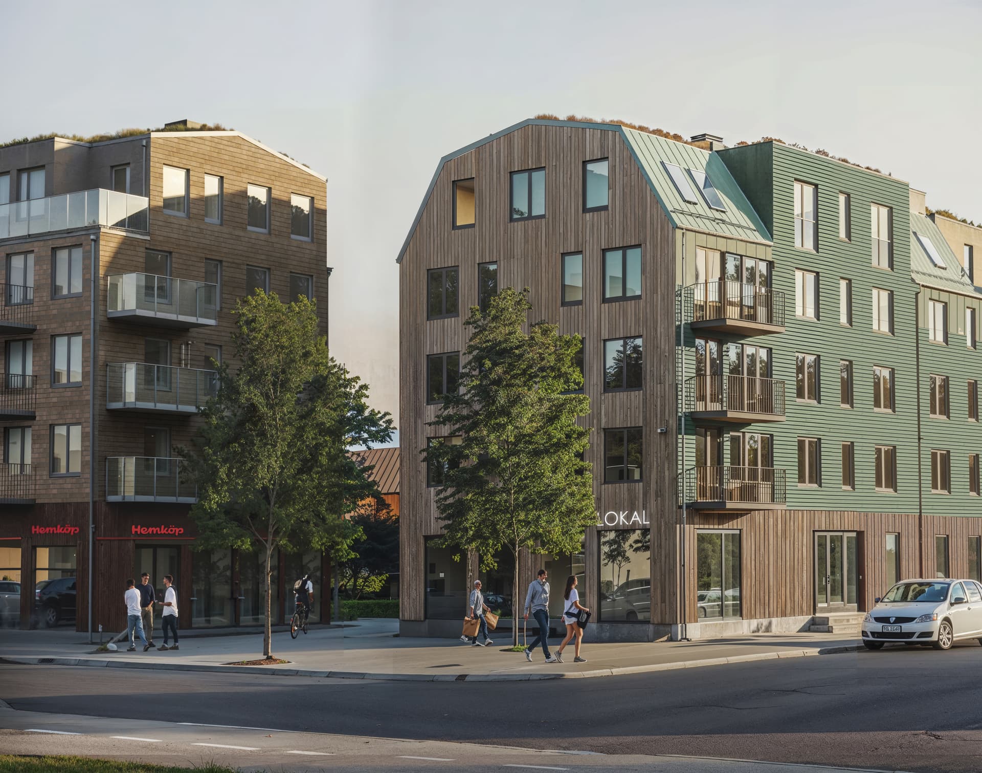 Torghusen i Sollentuna