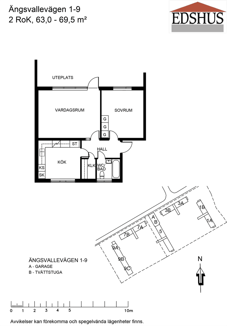 Ängsvallevägen 5 A i Ed