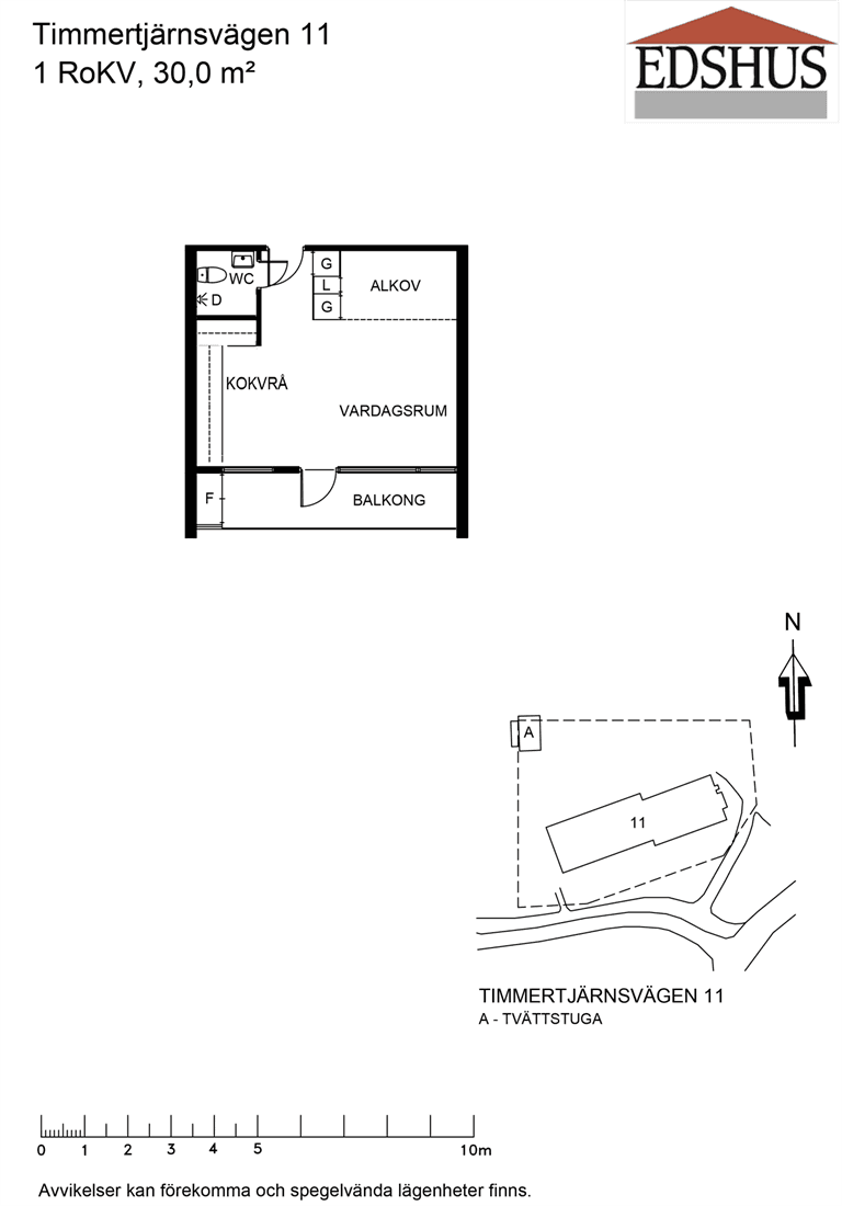 Timmertjärnsvägen 13 C i Ed