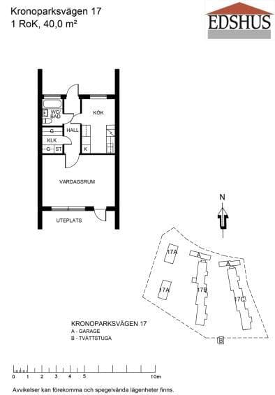 Kronoparksvägen 17 B i Ed