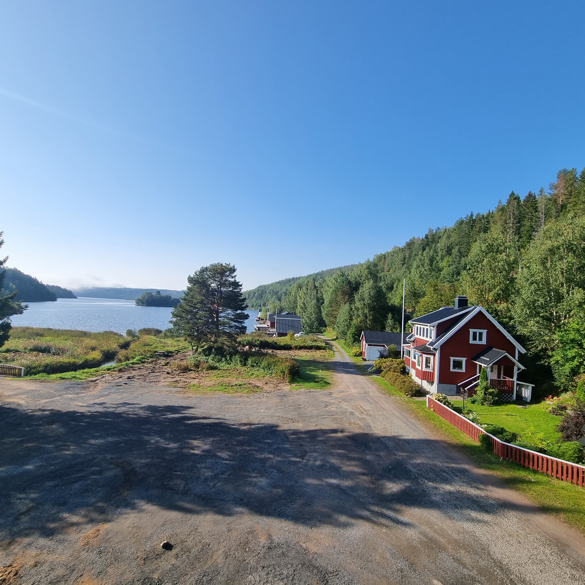 Kustvägen i Mjällom