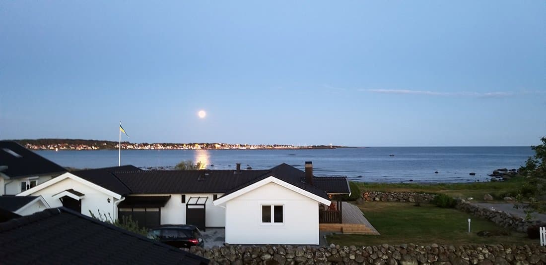 Svarteskärsvägen i Varberg