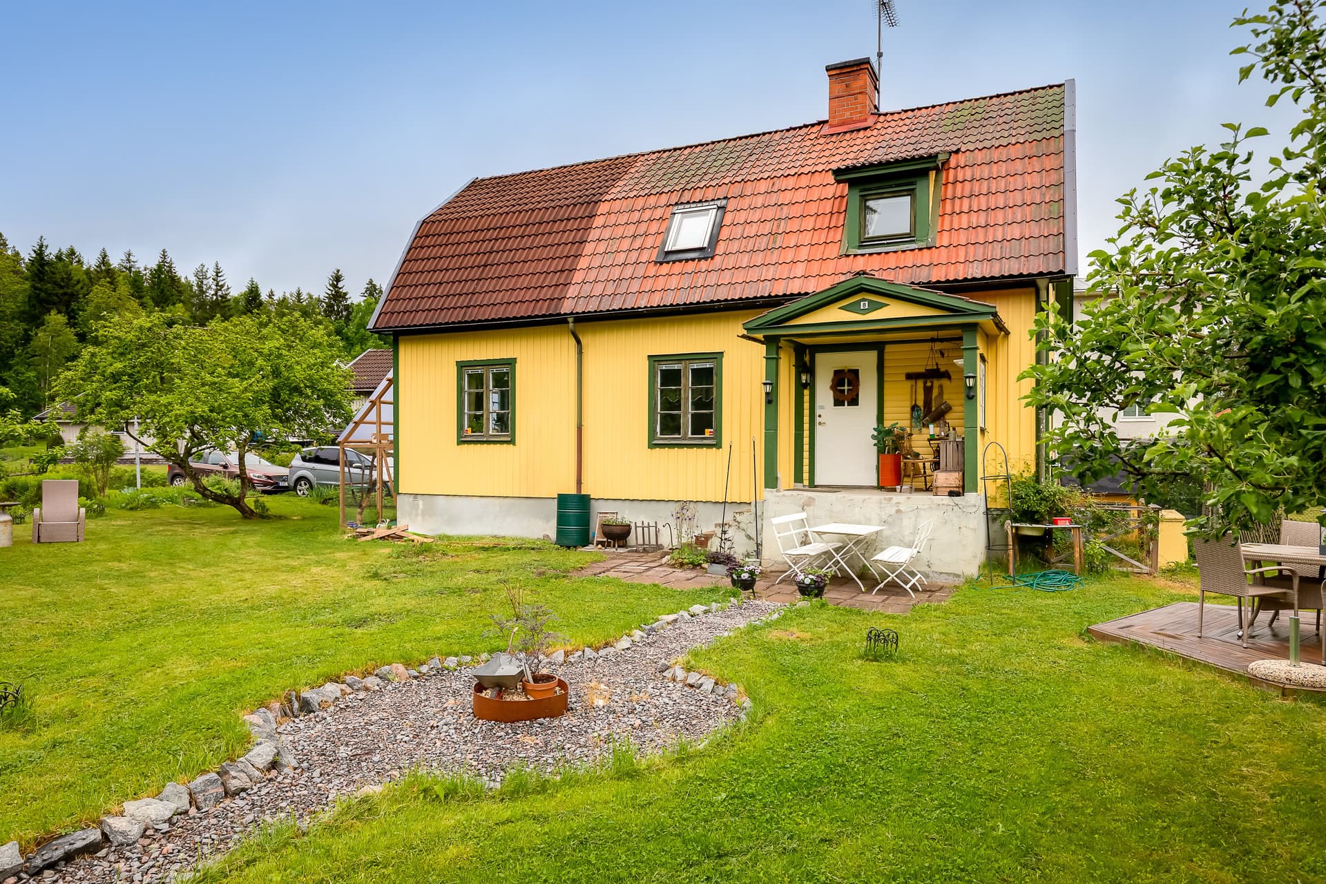 Vallonvägen i Gusum