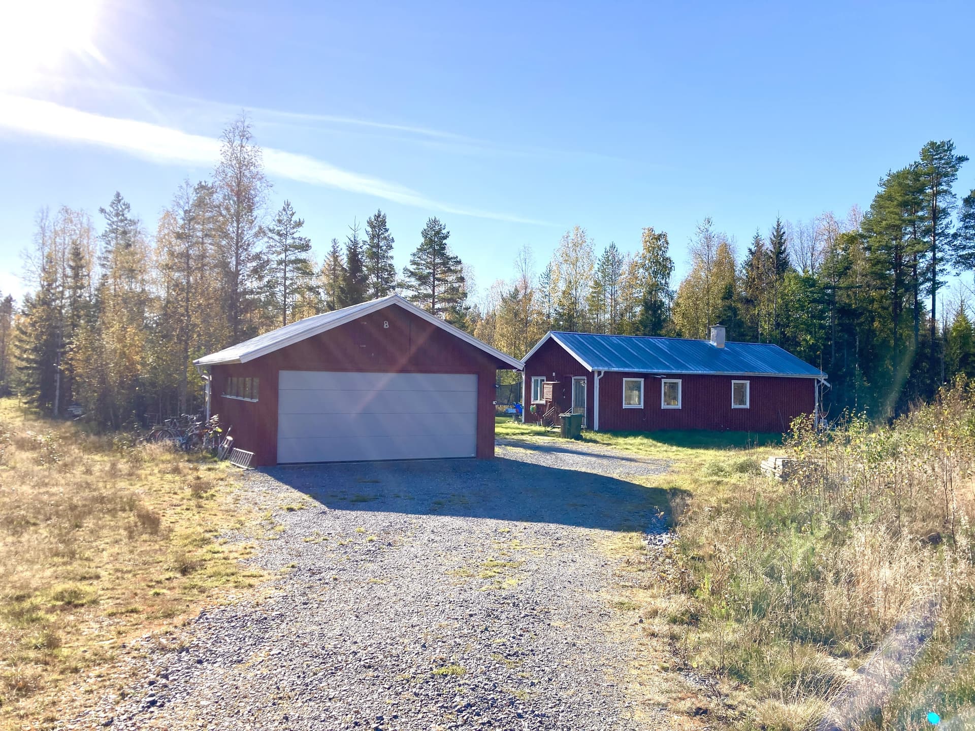 Brännäsvägen i Umeå