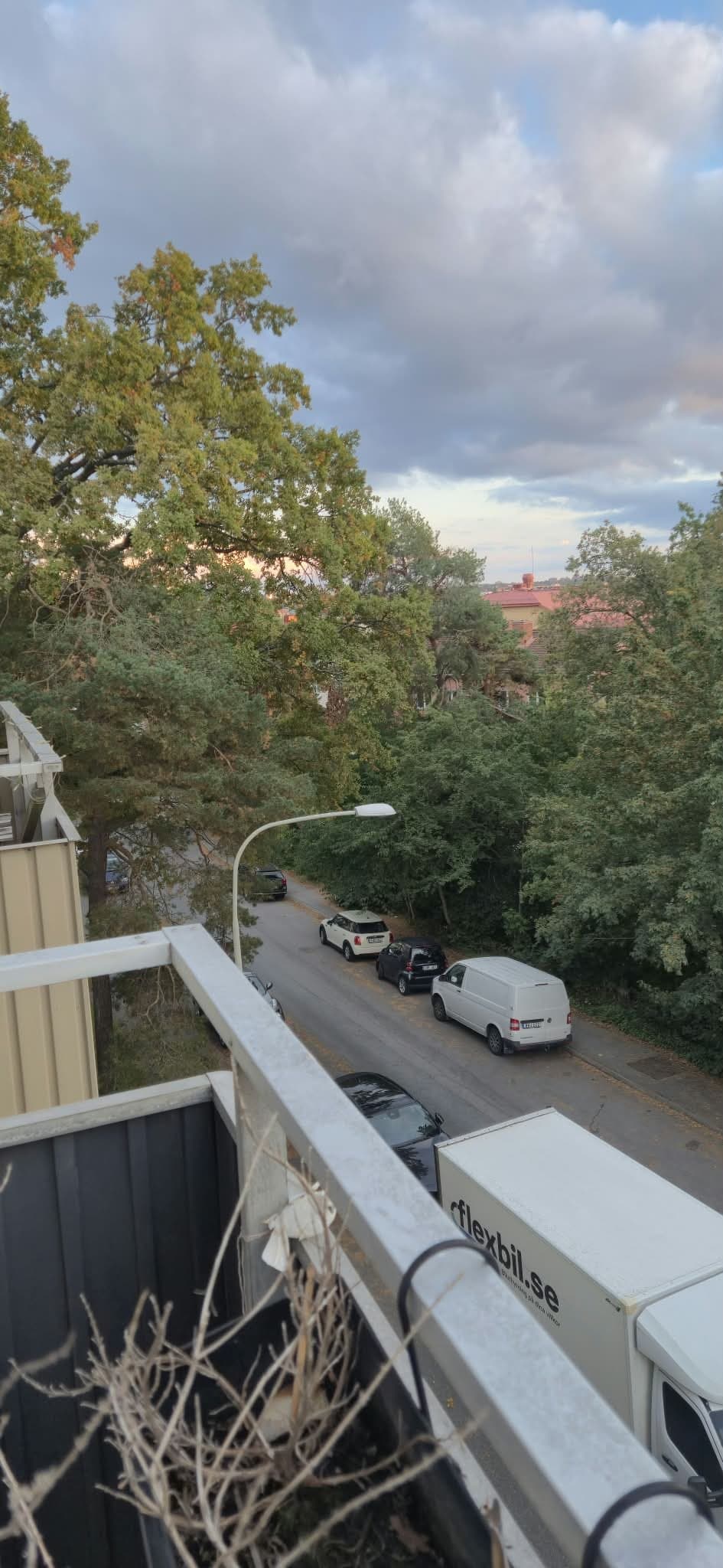 Hunnebergsvägen i Bromma