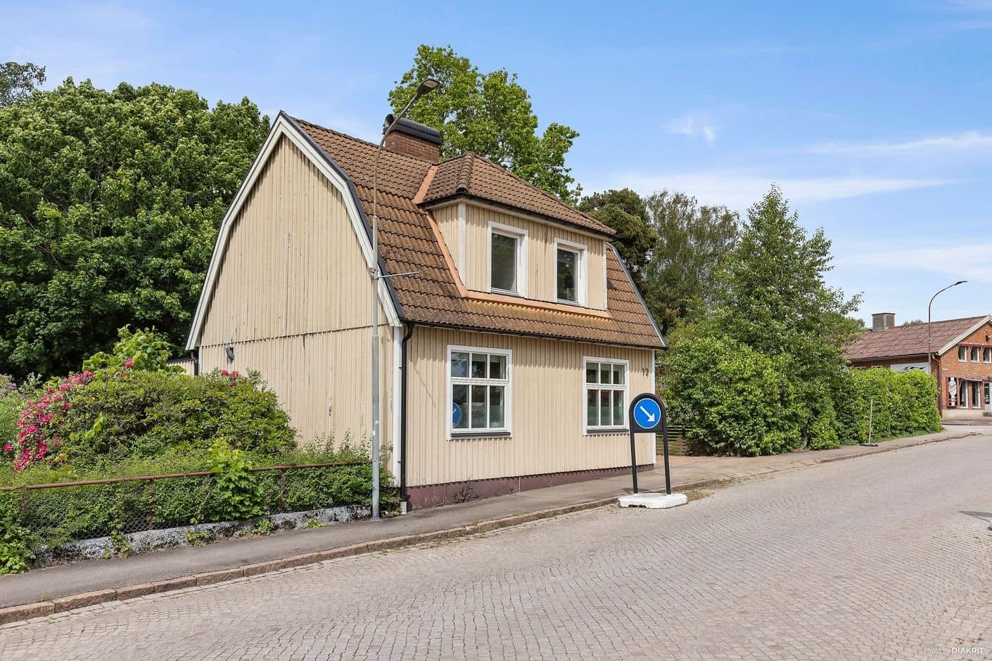 Valhallavägen i Örkelljunga