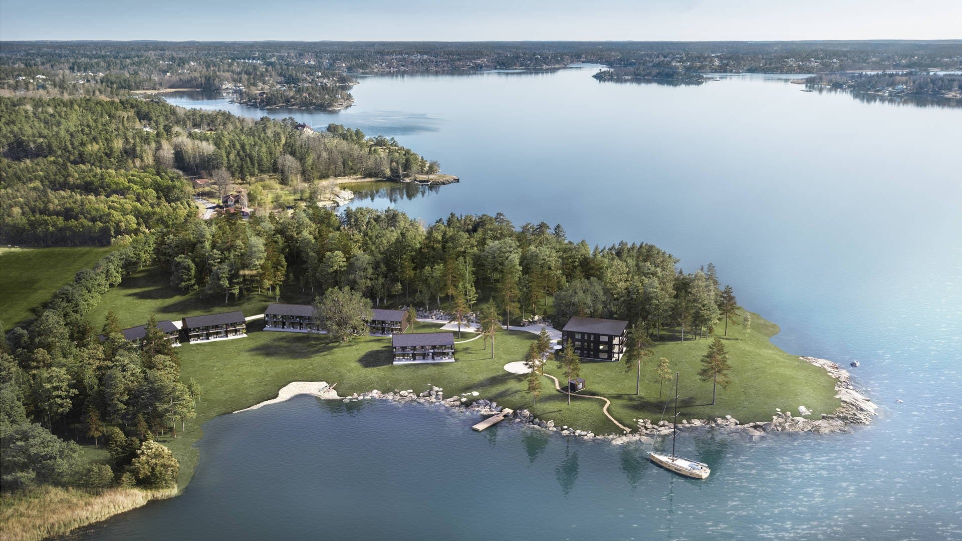 Björlins Villaväg i Värmdö