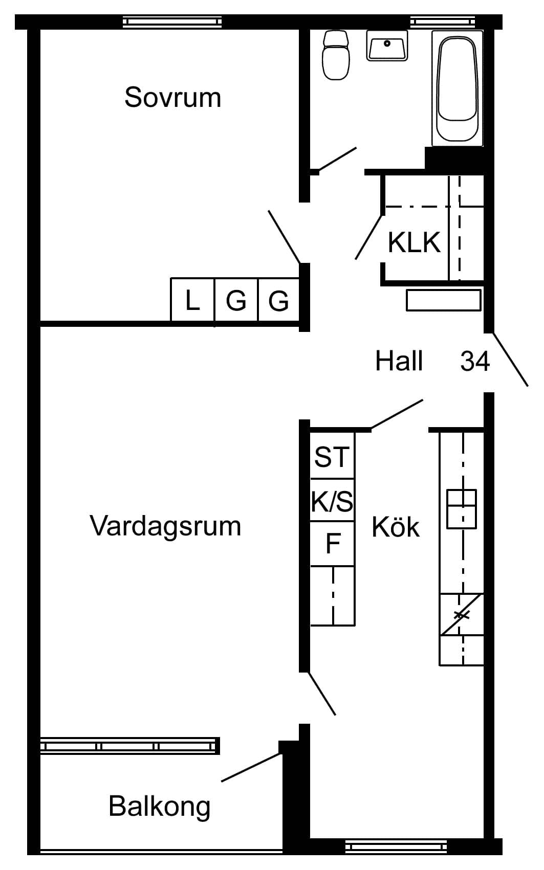 Gustavsvägen i Ersmark