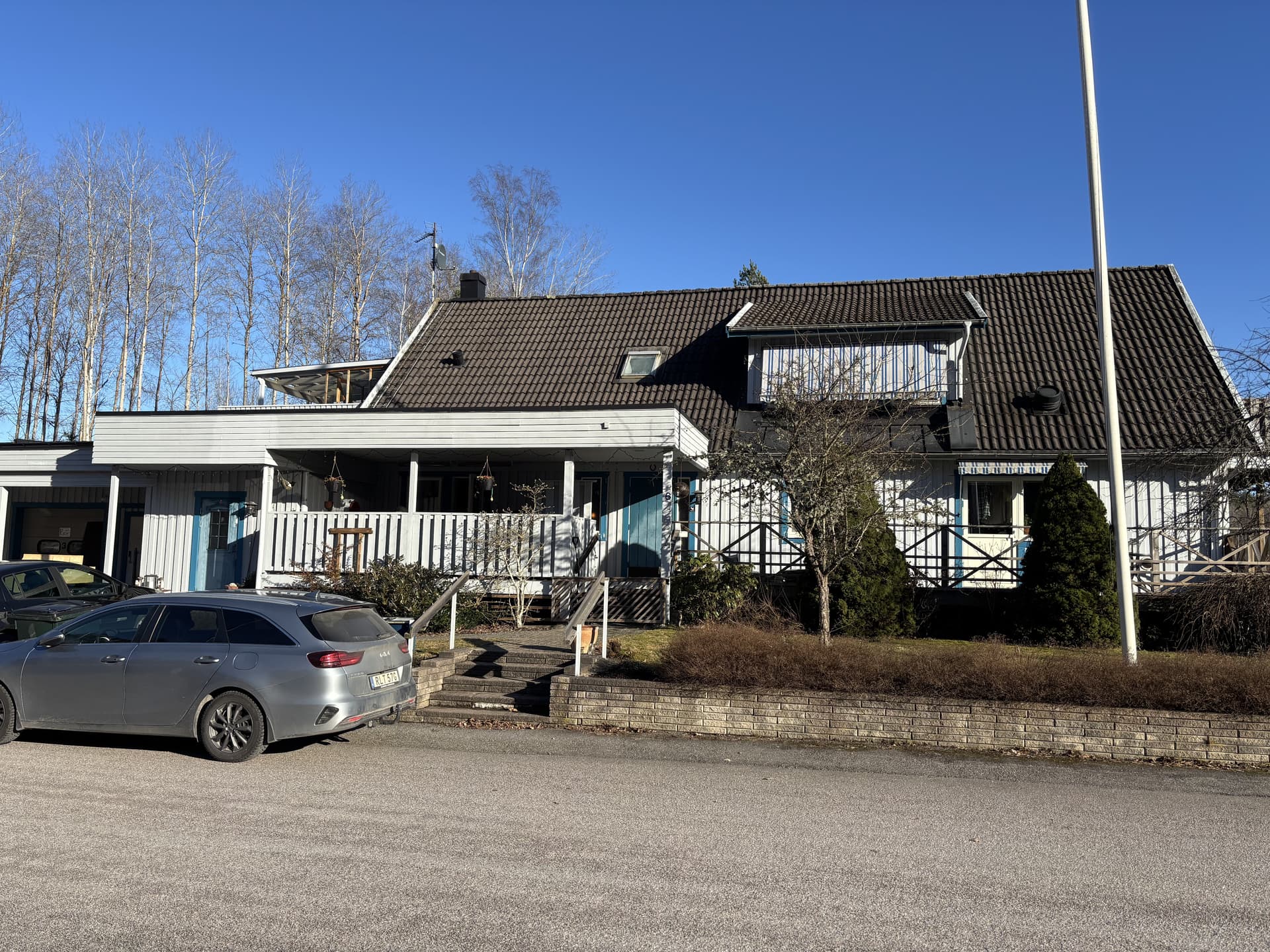 Centrumvägen i Gusum