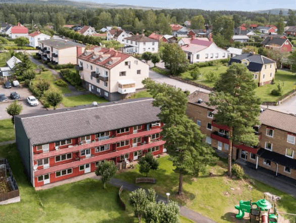 Stationsgatan i Kvillsfors