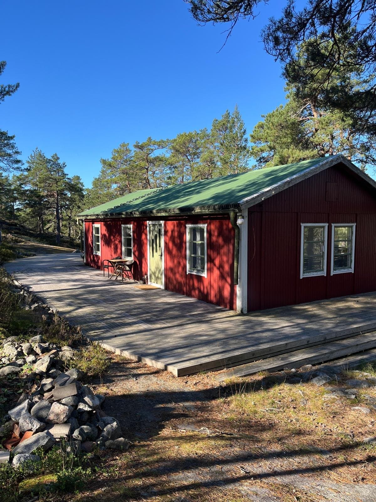 Långuddsvägen i Dalarö
