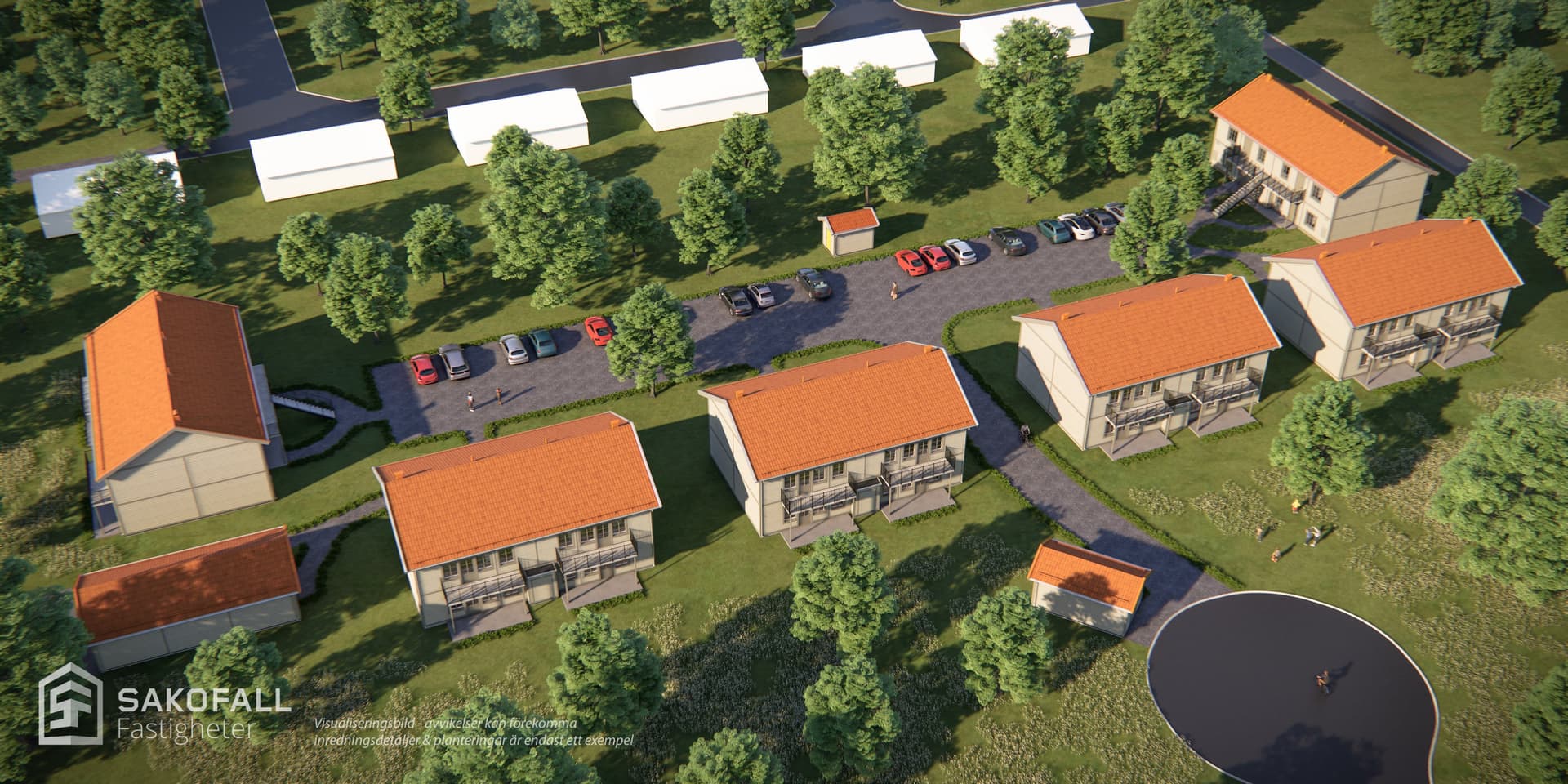 Östra Ladubacksgatan i Arboga