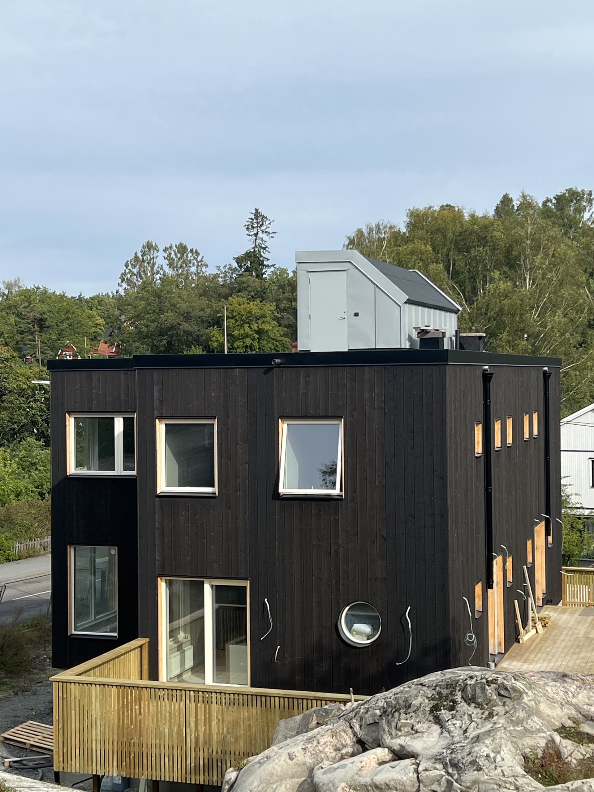 Svanevitsvägen i Nacka