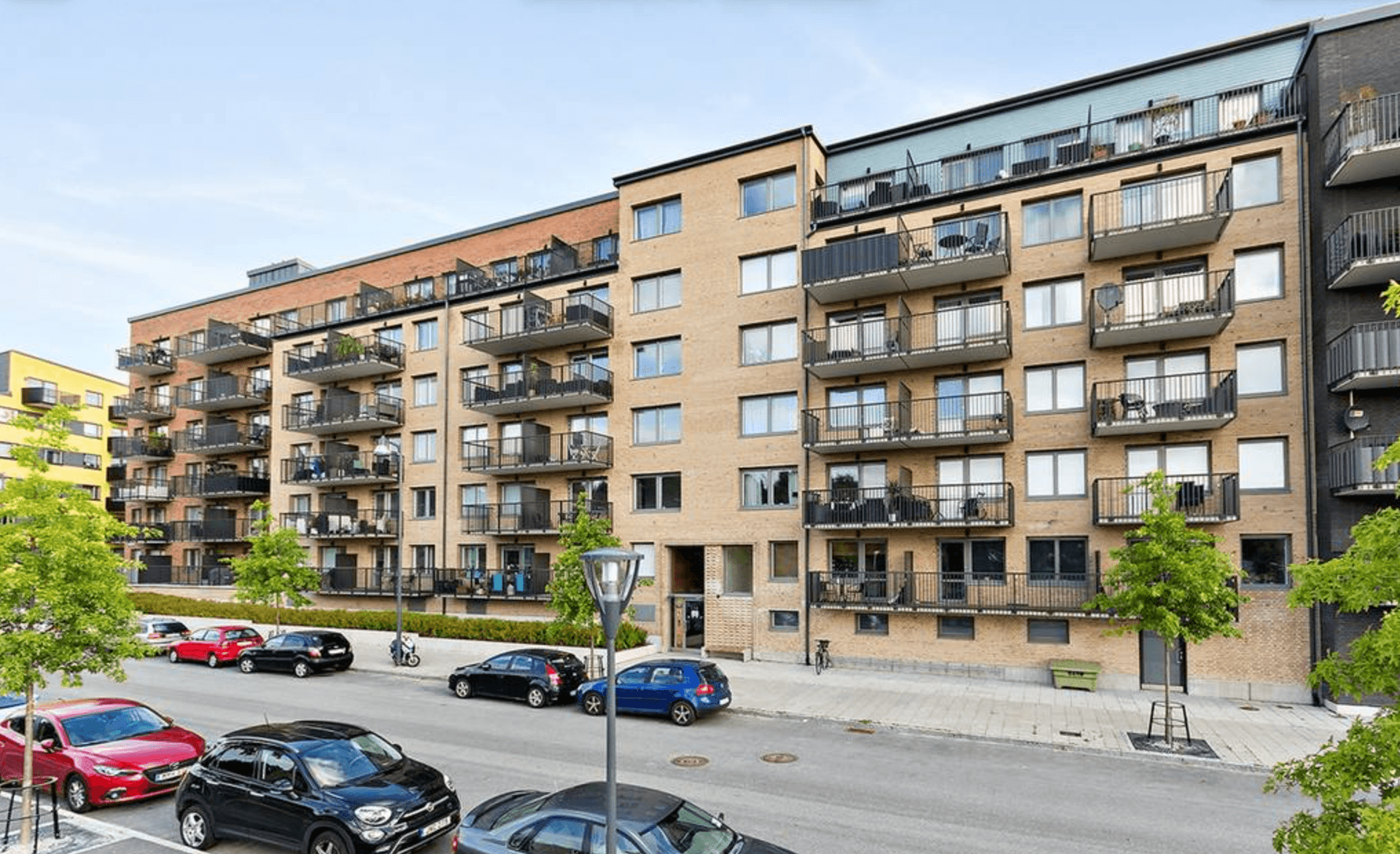 Gamla Enköpingsvägen i Sundbyberg