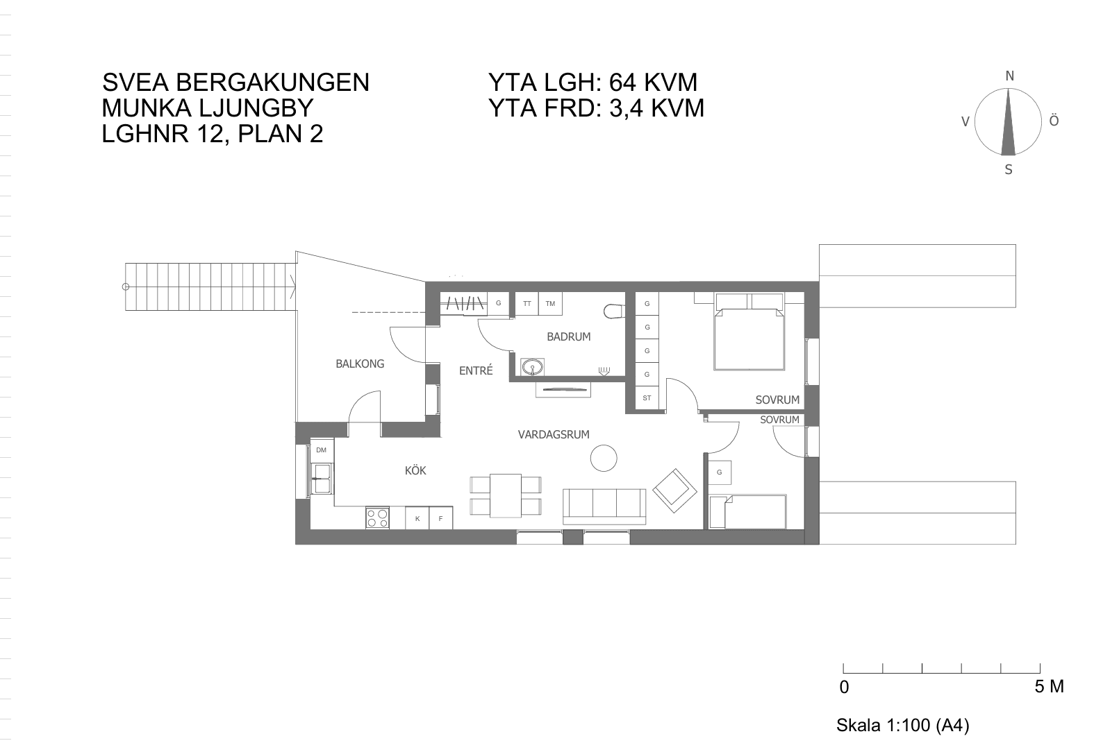 Flyingegatan i Munka-ljungby