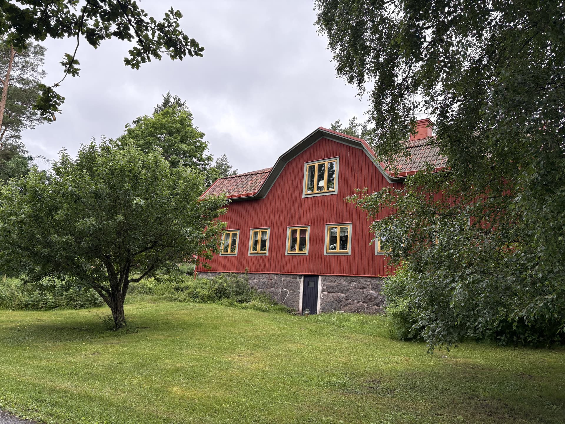 Roslagsvägen i Åkersberga