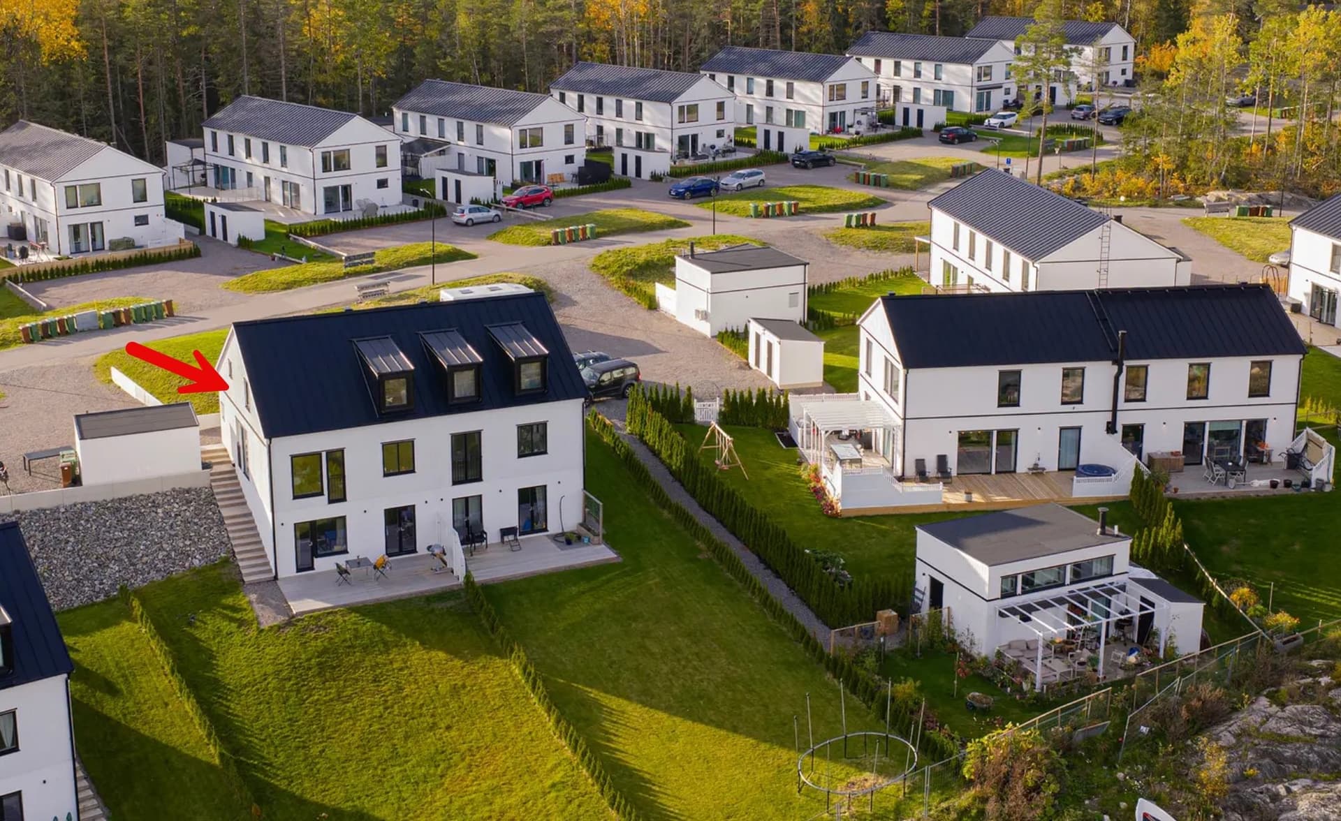 Österängsvägen i Huddinge