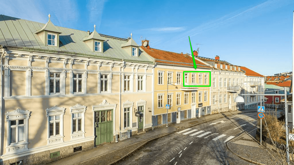 Östra Klevgatan i Strömstad