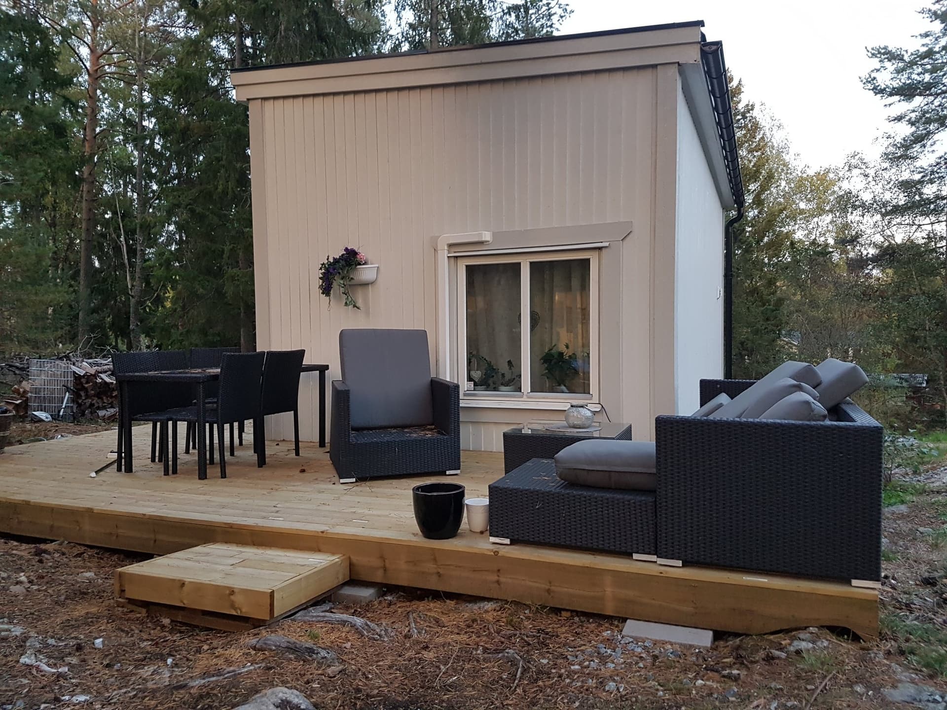 Jakthornsvägen i Värmdö