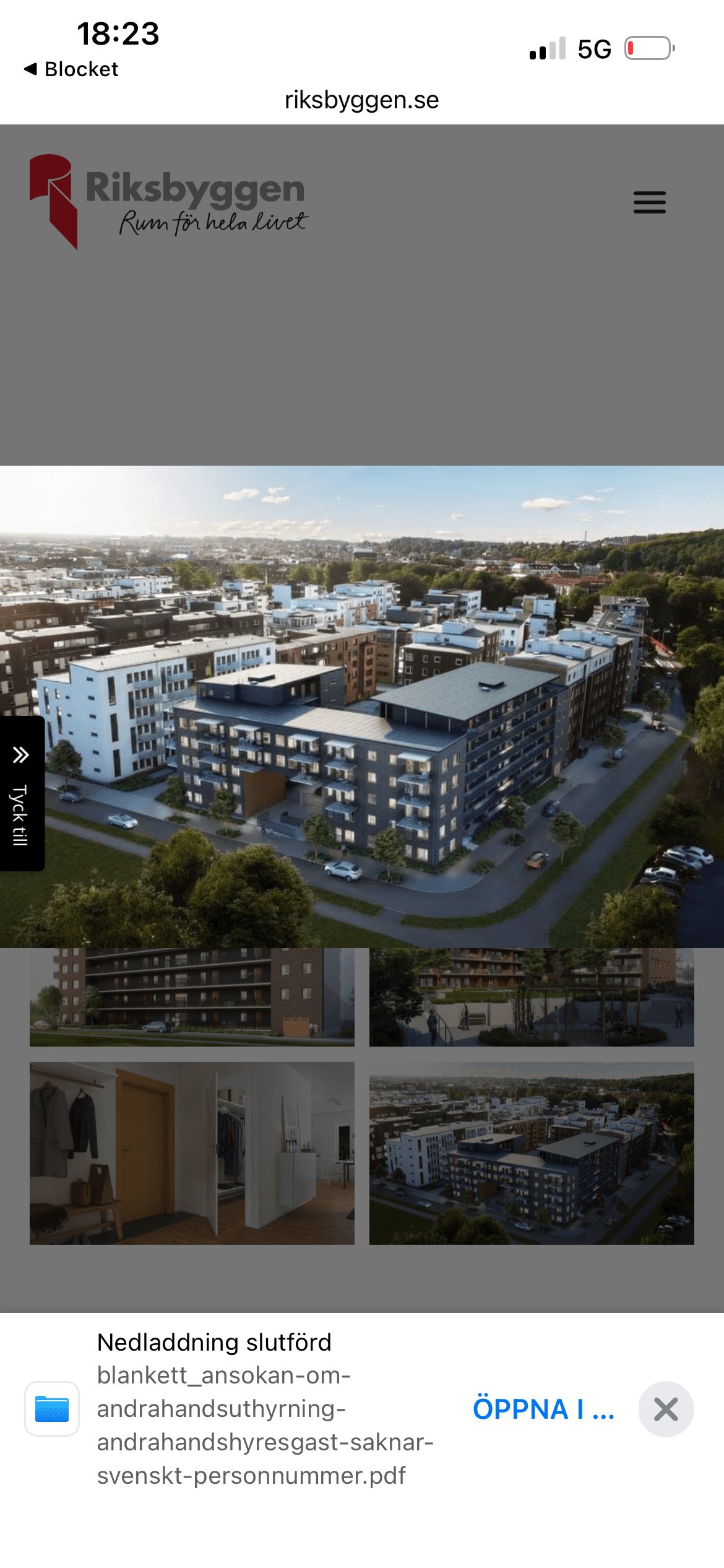 Stellan Mörners gata i Halmstad