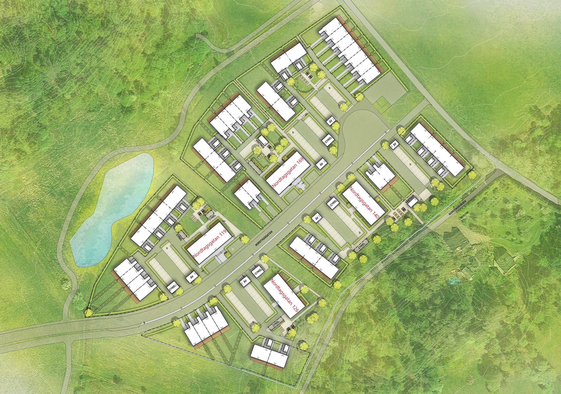 Nordtagsgatan i Kungälv