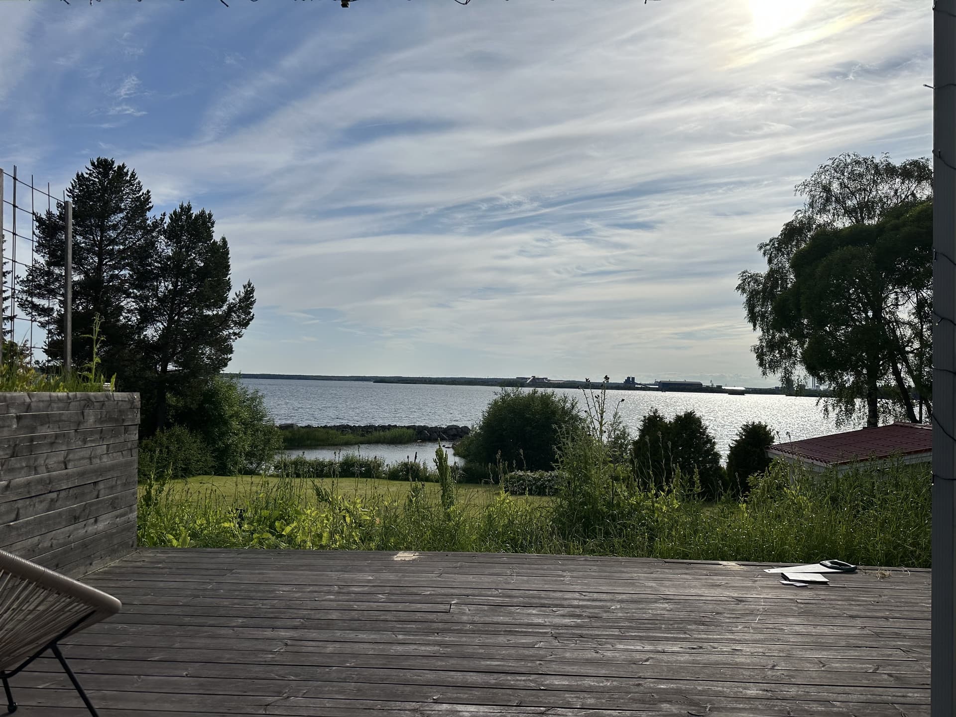 Lövskärsvägen i Luleå