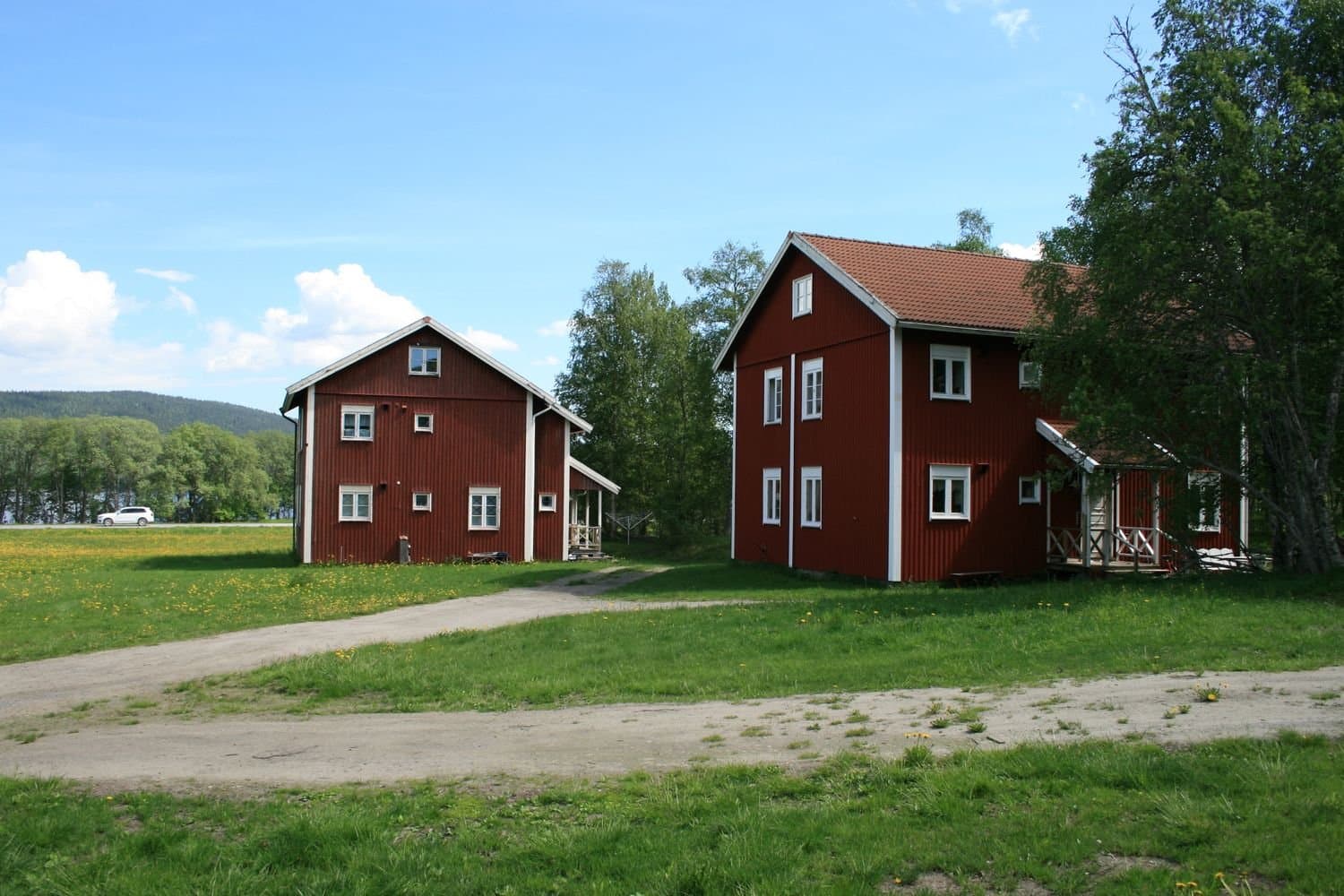 Huså Bygatan i Järpen