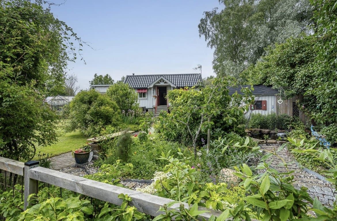 Evedalsvägen i Färjestaden